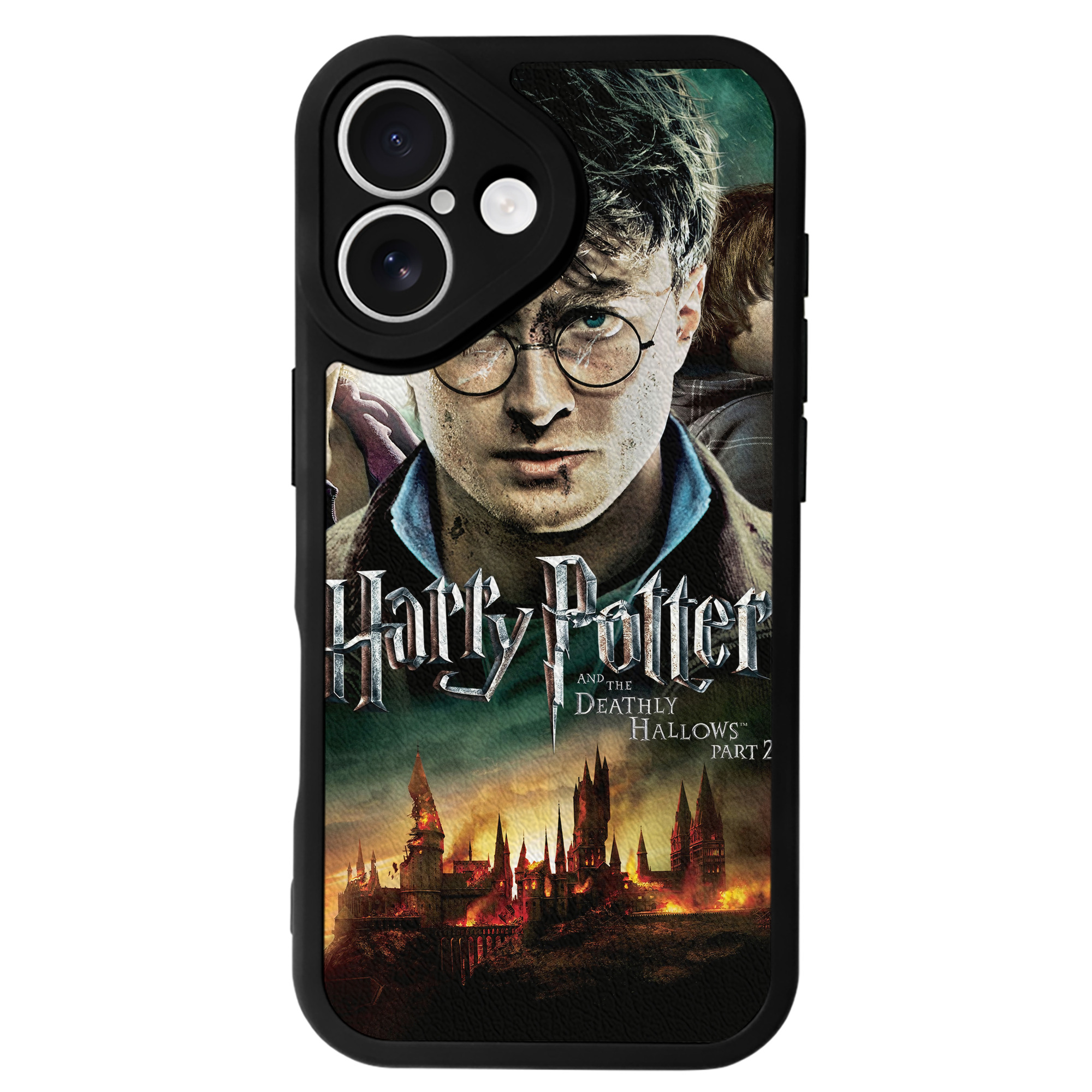 （画像用） Harry Potter ハリー・ポッターシリーズ 【iPhone 16シリーズ対応】シリコンスマホケース（レザー調） 材質：シリコン